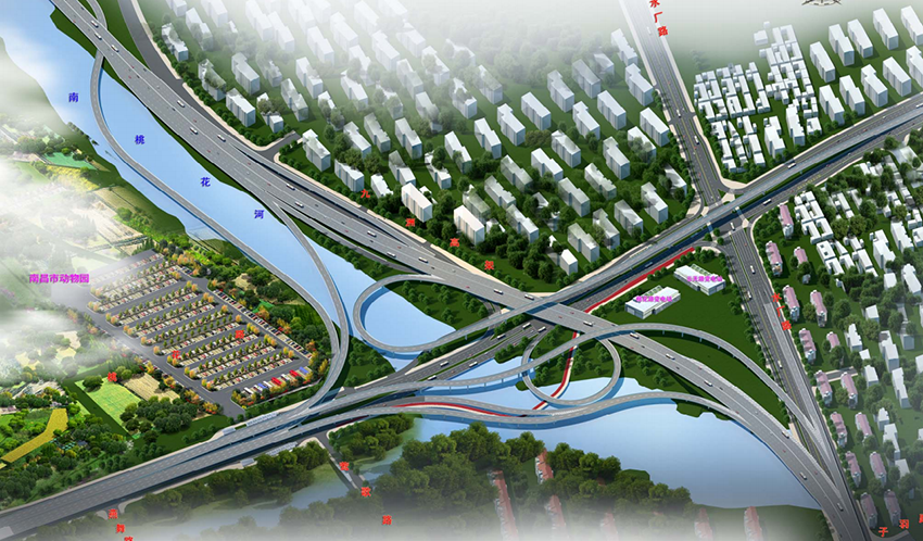 南昌市桃花南路（九洲高架-昌南大道）快速化改造工程PPP項(xiàng)目