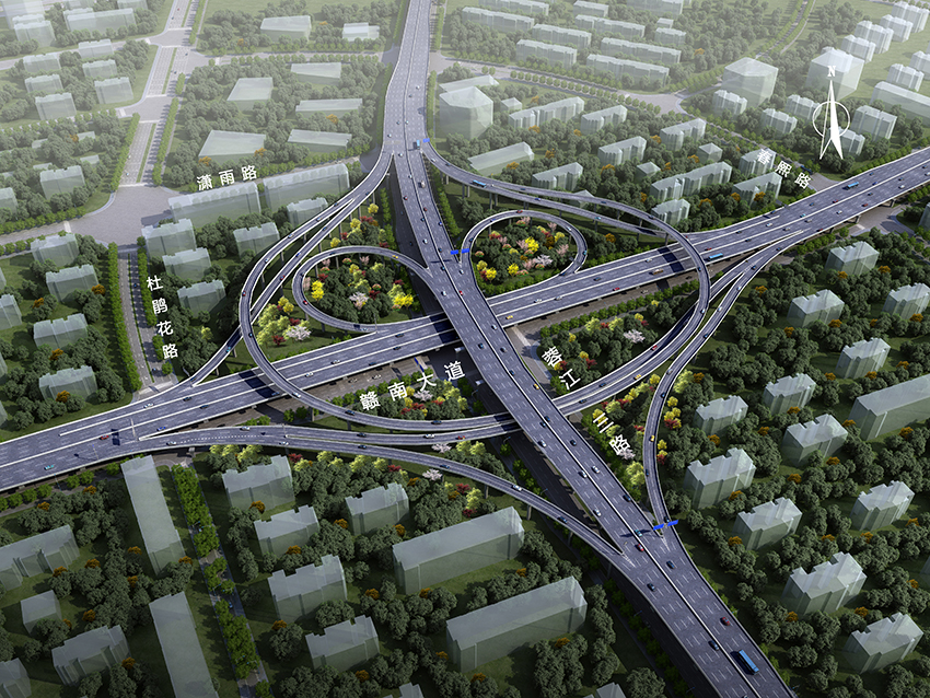 贛州中心城區(qū)五區(qū)一體化-贛南大道Ⅳ標(biāo)