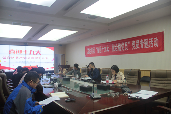 喜迎十九大 做合格黨員